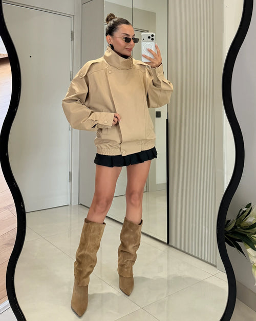 Bellacia Waterproof Bomber Jacket