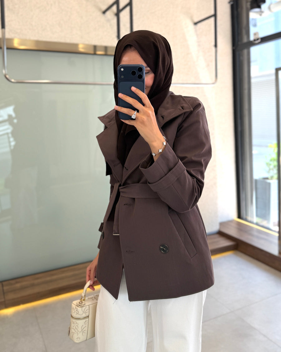 Belted Trench Coat
