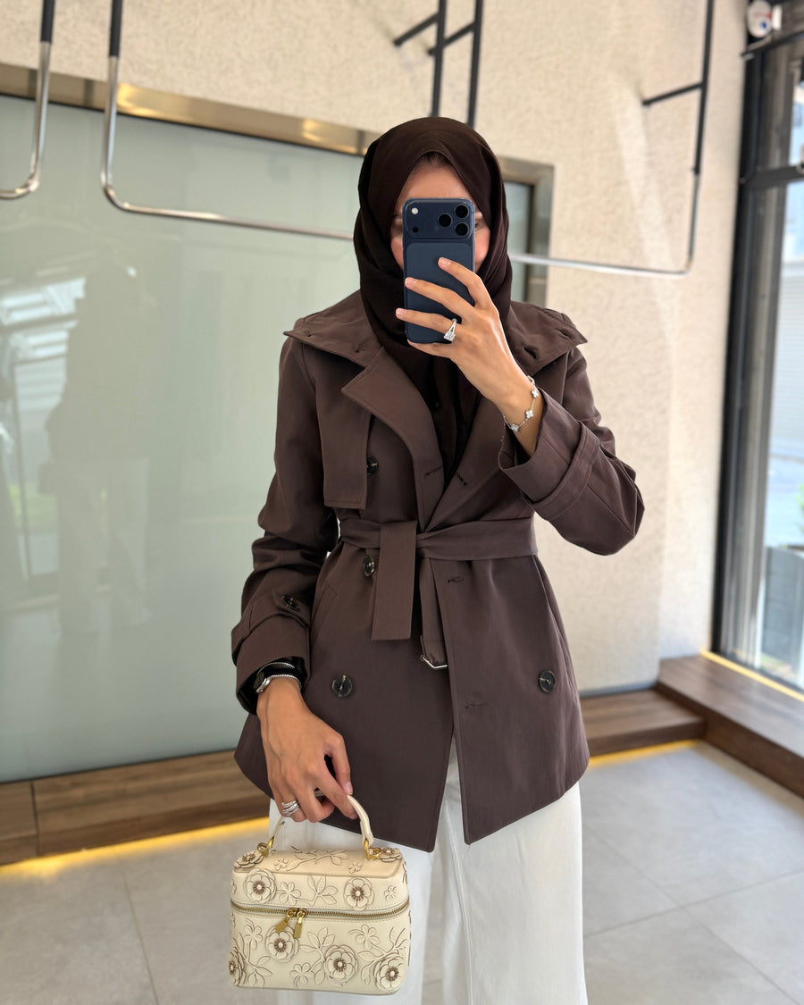 Belted Trench Coat