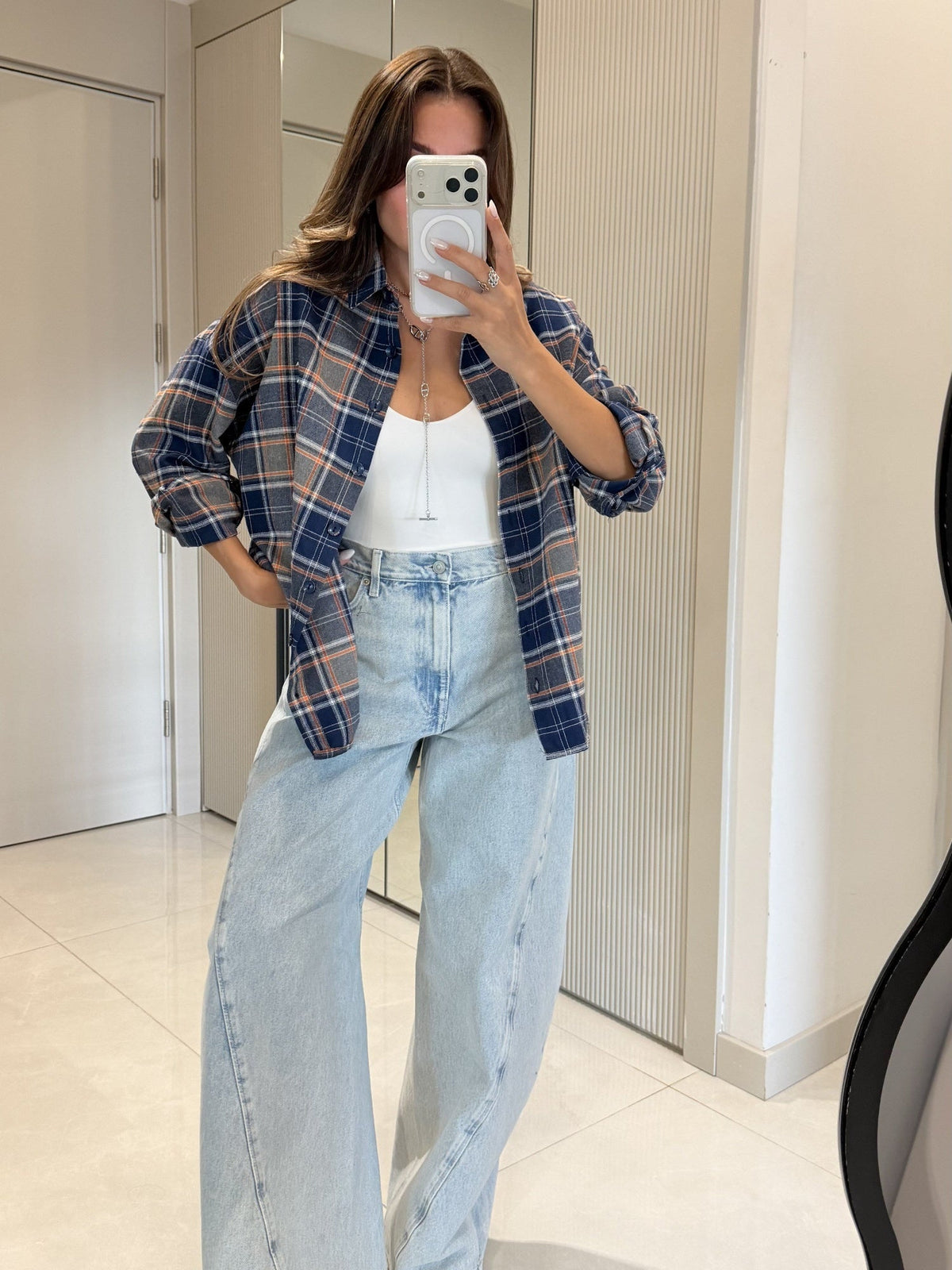Royal Plaid Shirt
