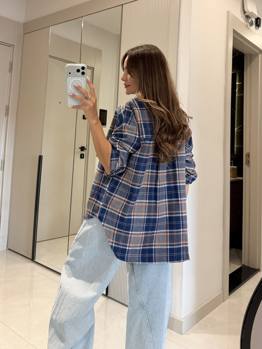 Royal Plaid Shirt