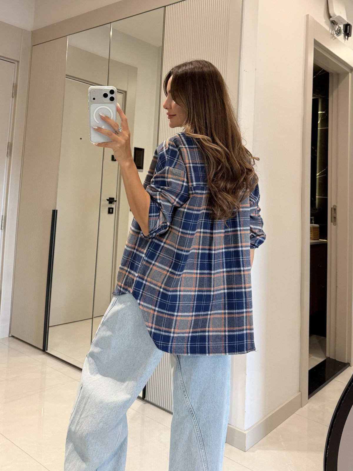 Royal Plaid Shirt