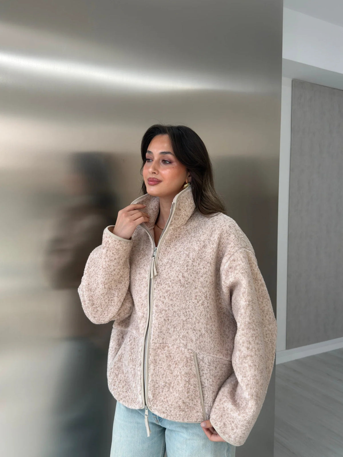 Double-Zip Polar Sweat