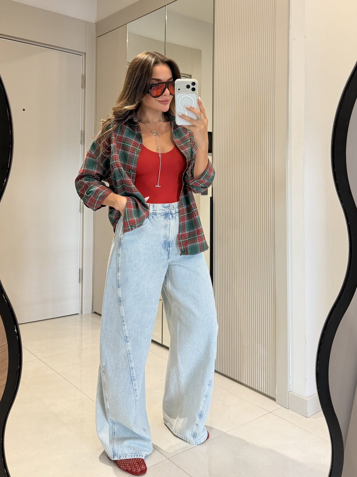 Royal Plaid Shirt