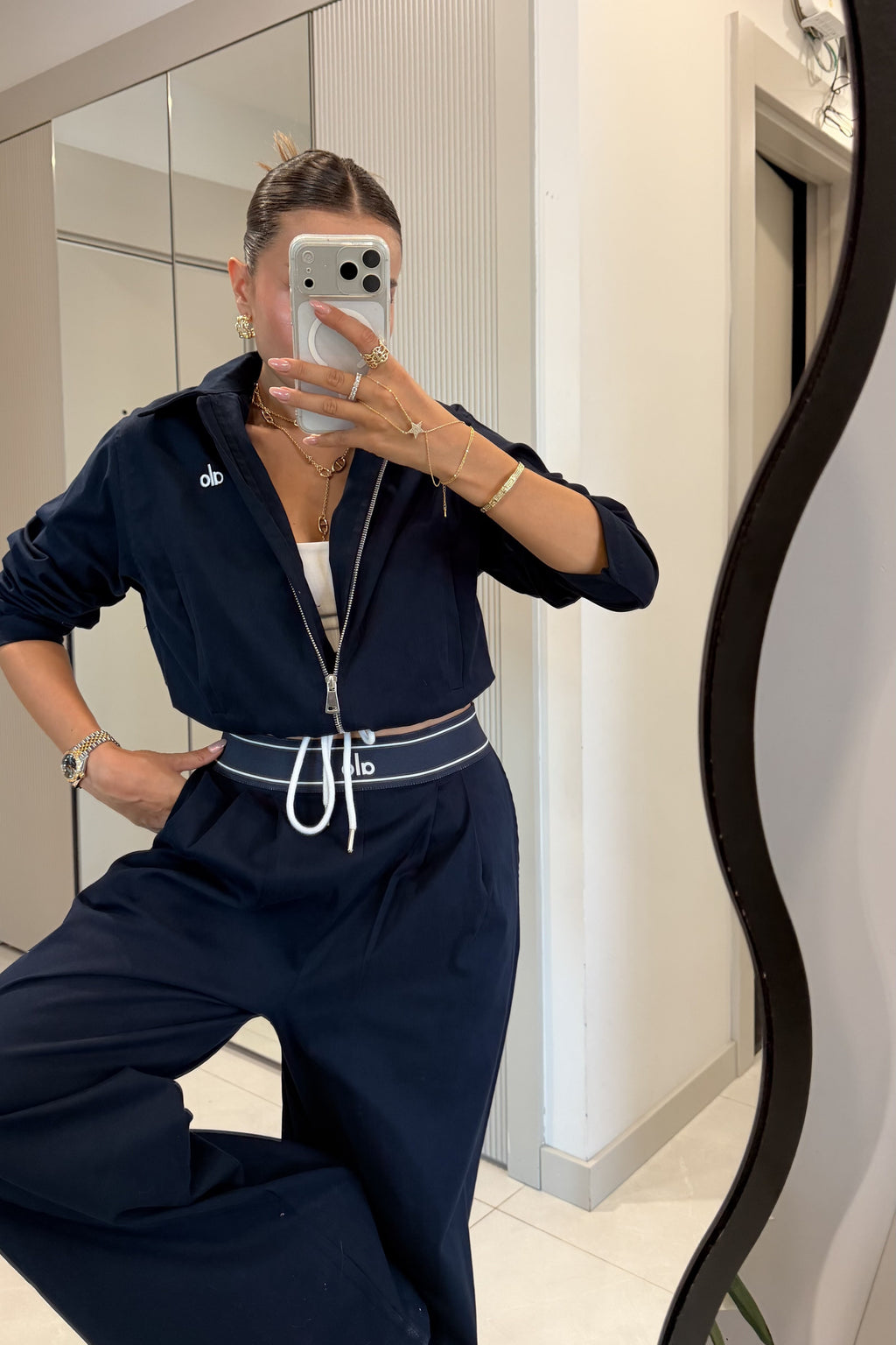 Spain Navy Gabardin Set