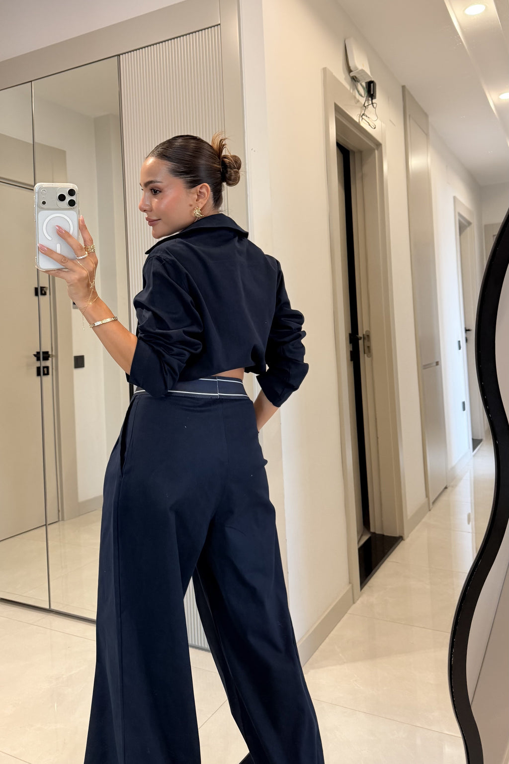 Spain Navy Gabardin Set