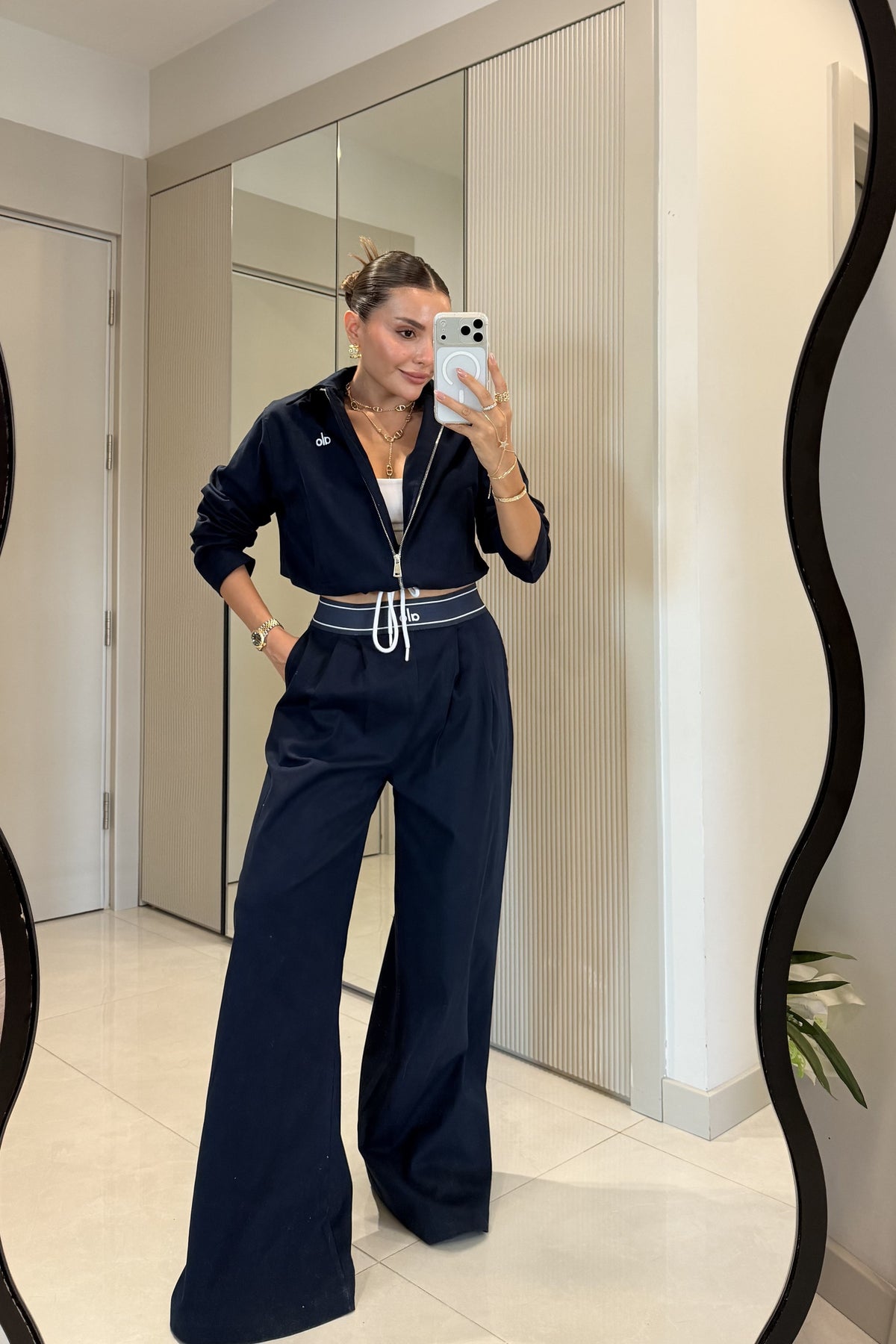 Spain Navy Gabardin Set