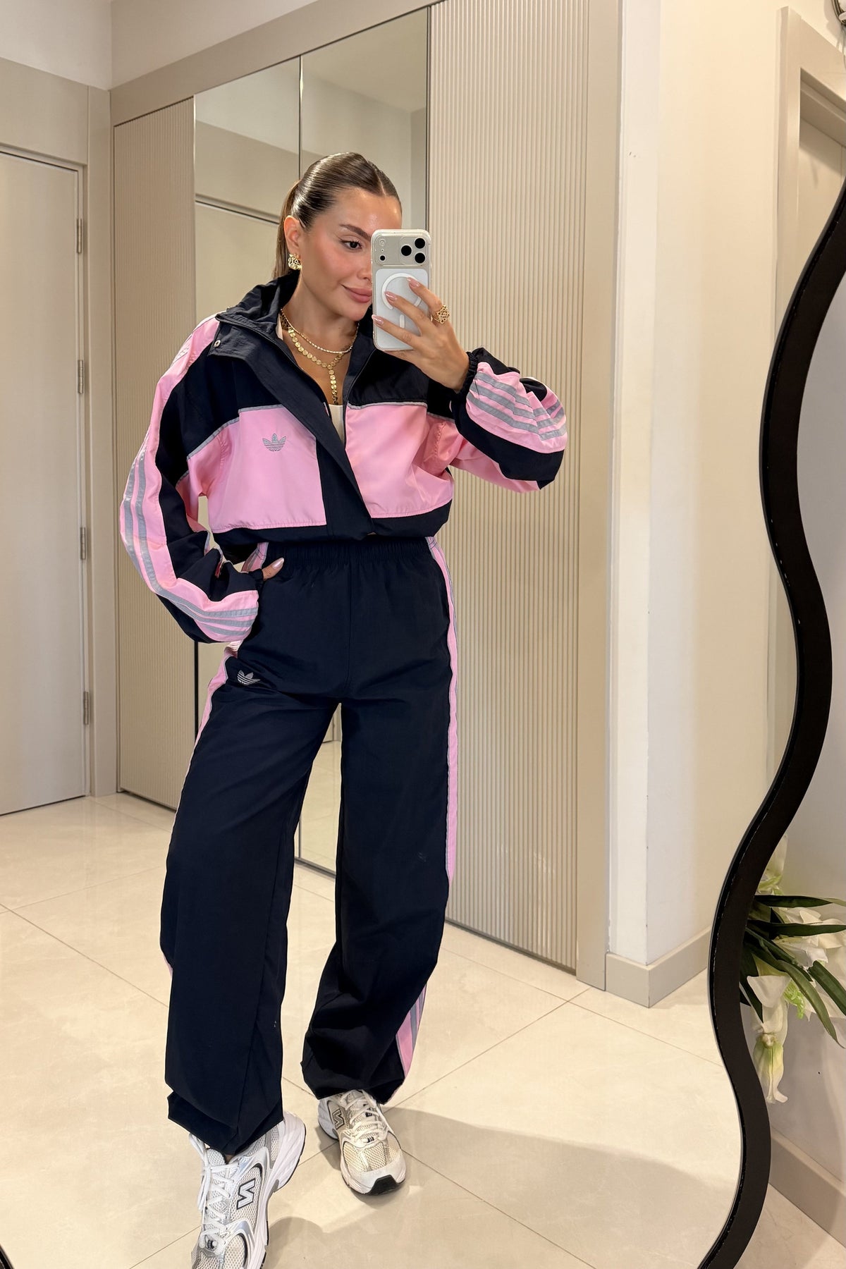 Winslet Pink Color-Block Set